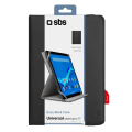SBS TABLET UNIVERSAL BOOK CASE up to 11 black