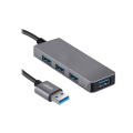 EKON by SBS USB HUB 3 X USB 2.0 1 X USB 3.0 aluminium