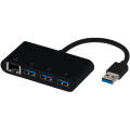VIVANCO USB 4 in 1 ADAPTER LAN / 3 X HUB